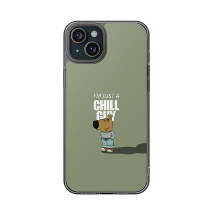 Chill guy Clear Case