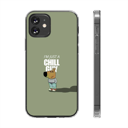 Chill guy Clear Case