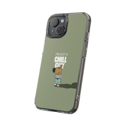 Chill guy Clear Case