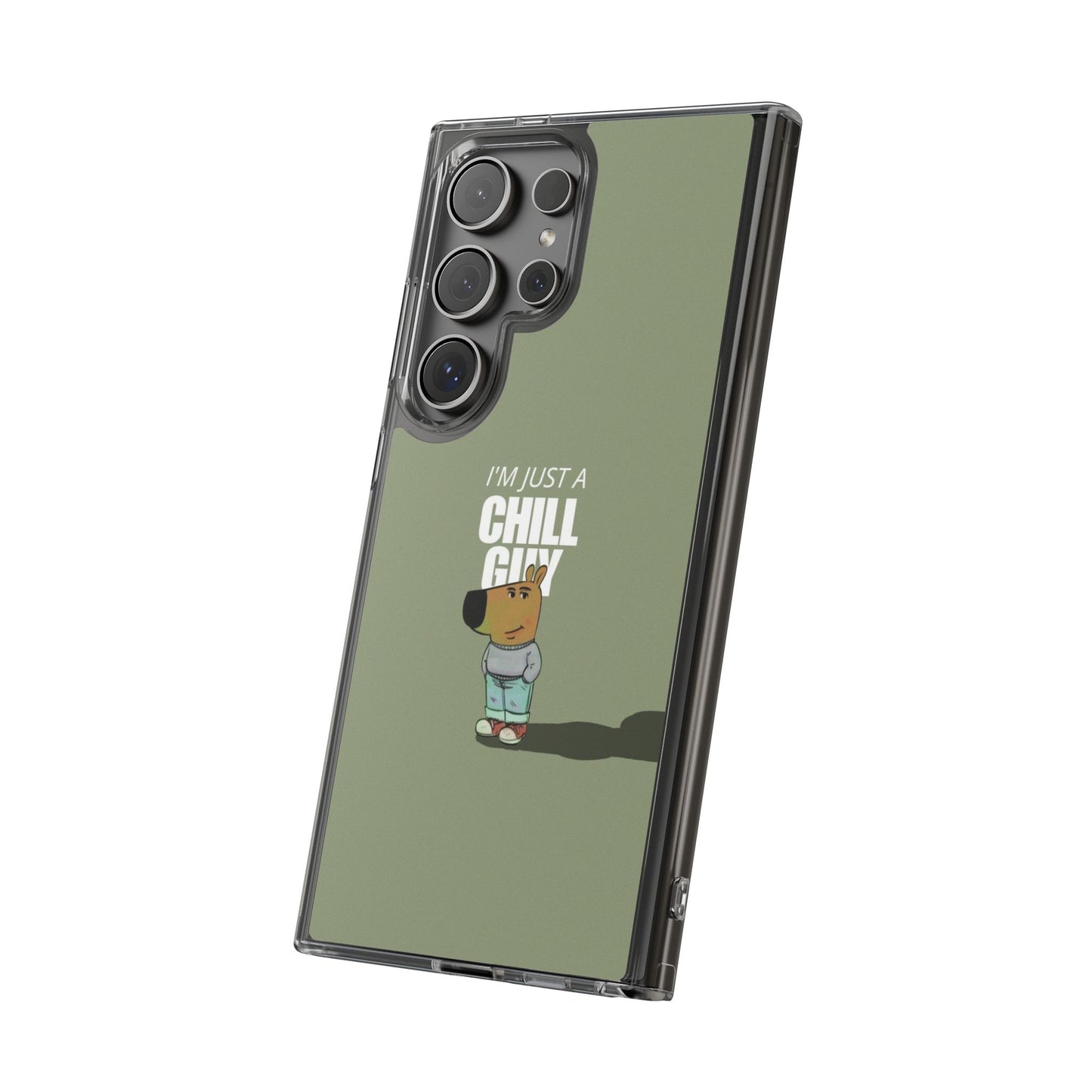 Chill guy Clear Case