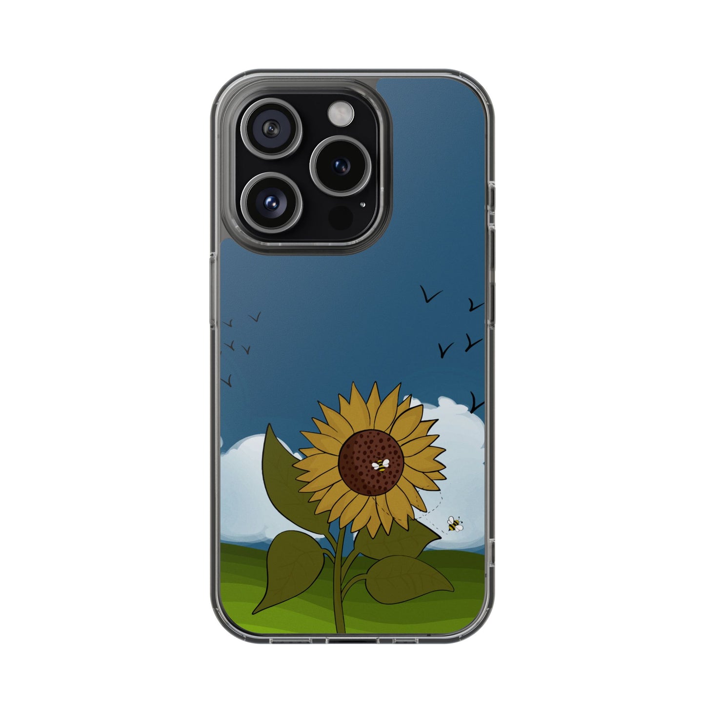 Sunflower Clear Case