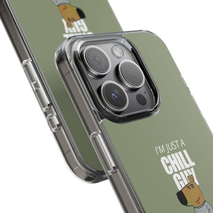 Chill guy Clear Case