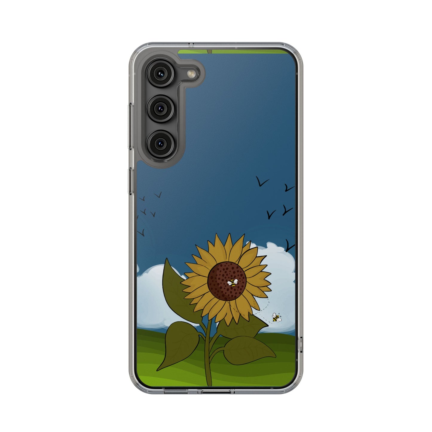 Sunflower Clear Case