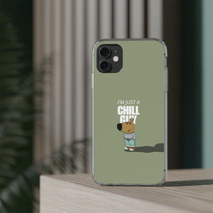 Chill guy Clear Case