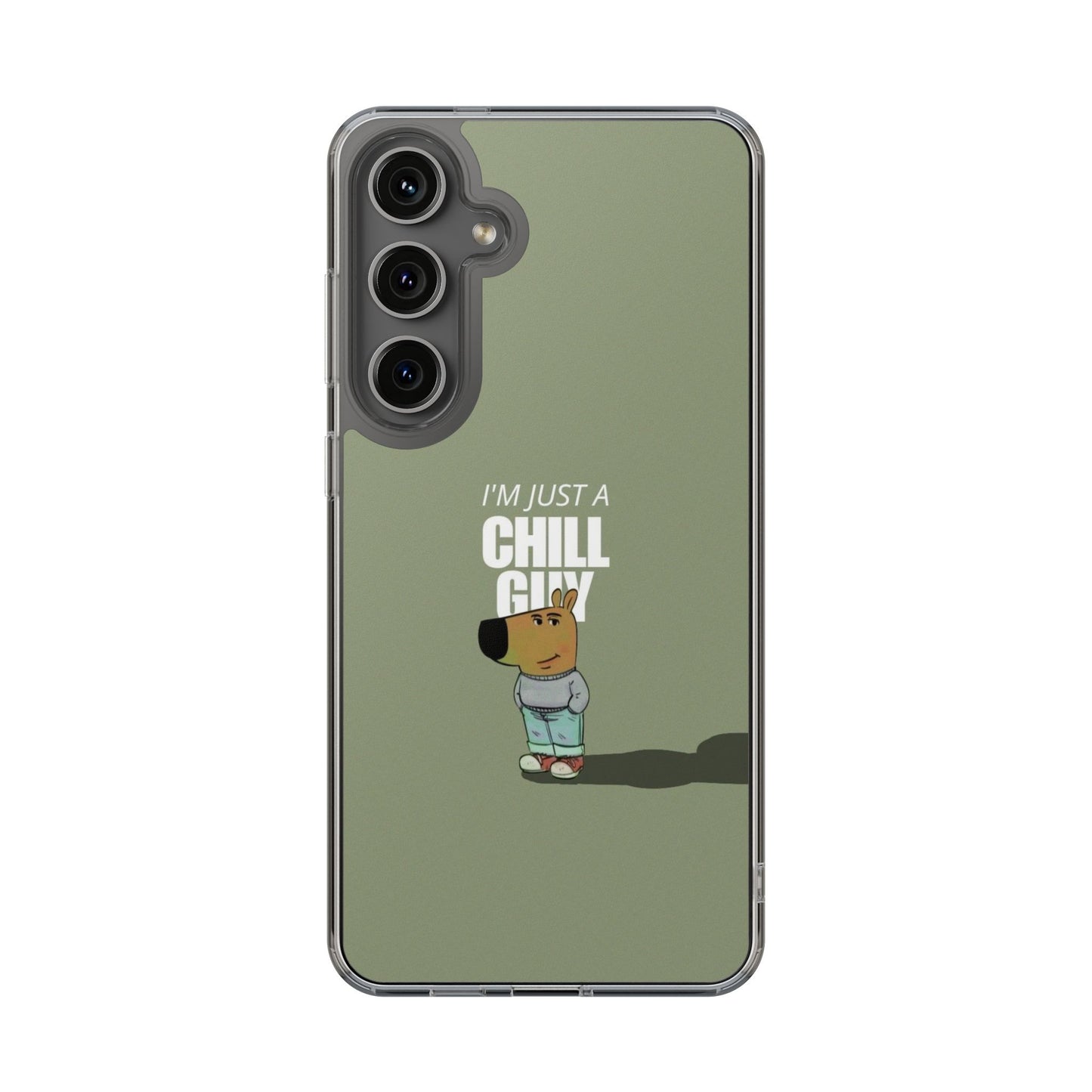 Chill guy Clear Case