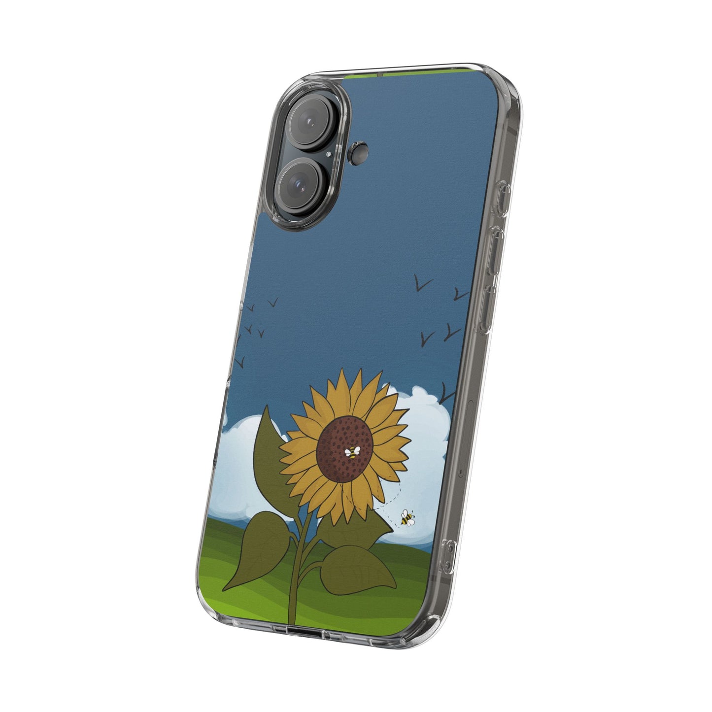 Sunflower Clear Case