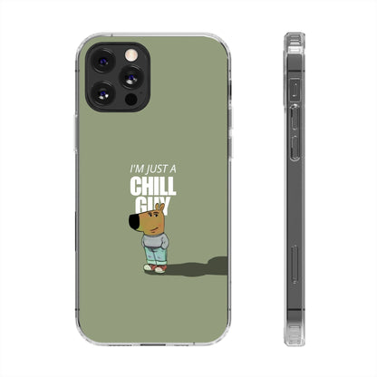 Chill guy Clear Case