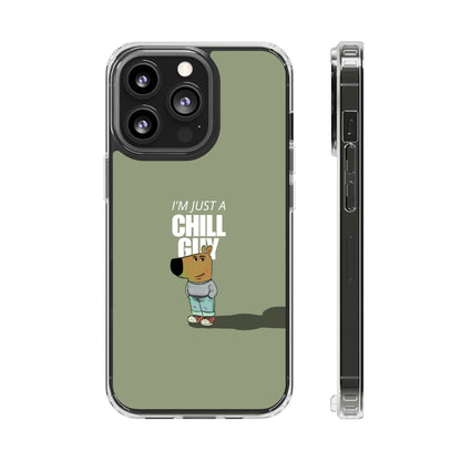 Chill guy Clear Case