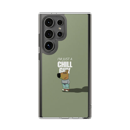 Chill guy Clear Case