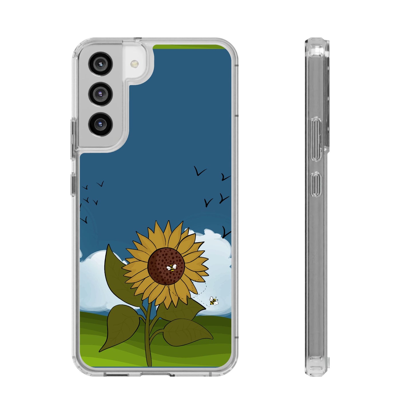 Sunflower Clear Case