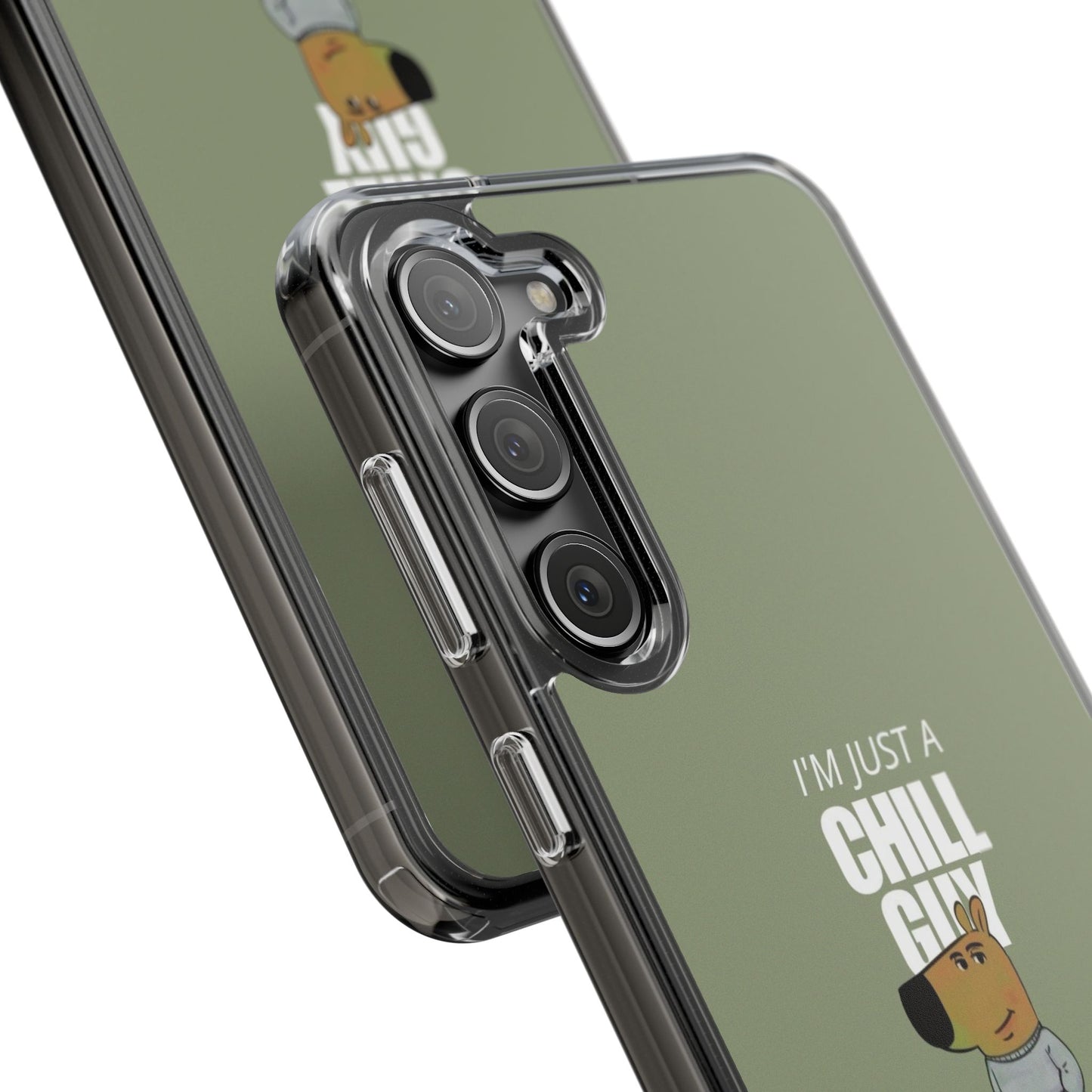 Chill guy Clear Case