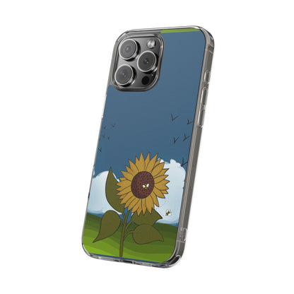 Sunflower Clear Case